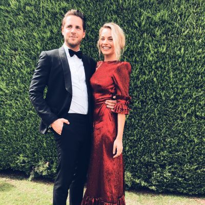 Tom Ackerley and Margot Robbie were photographed together.